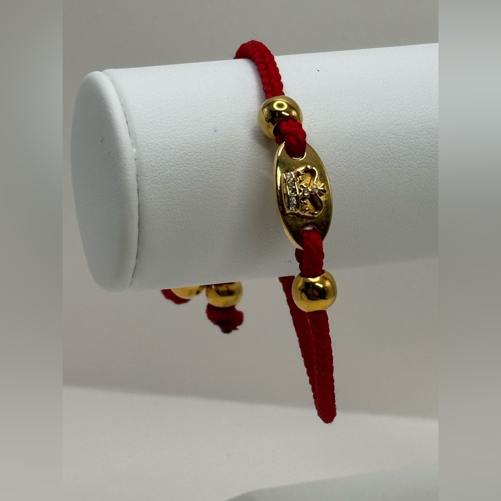 Juicy Couture Vtg Good Luck Queen Bracelet